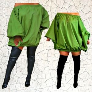 Money Bag Dress (Green Only)